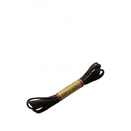 Sznurowadła okrągłe 3/120 Brąz ciemny 12-14 dziurek
