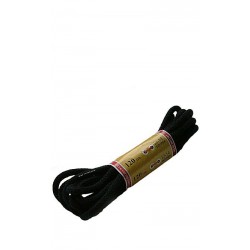 Sznurowadła okrągłe 5/120 Czarne 12-14 dziurek