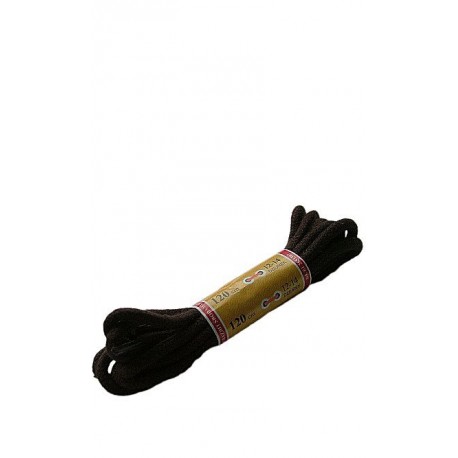 Sznurowadła okrągłe 5/120 Ciemny brąz 12-14 dziurek