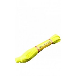 Sznurowadła Płaskie Jaskrawe 10/120 Żółte 12-14 dziurek